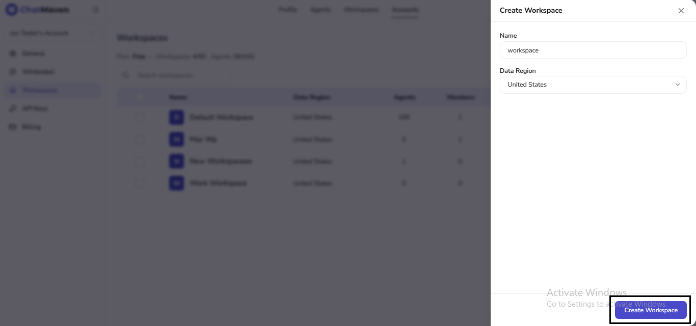 Create drawer: ready to submit